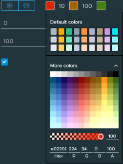 Color picker for dark theme