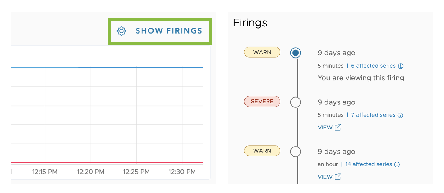 screenshot ellipsis menu to the left of alert in alerts browser